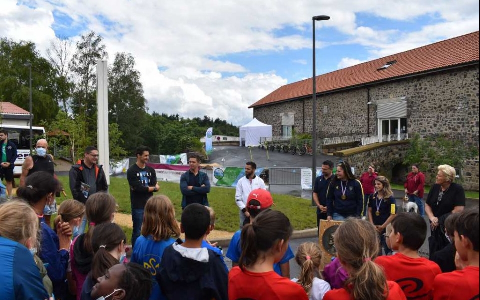 Découverte de la journée Olympique à Saint-Genès-Champanelle pour nos jeune asémistes lors de ce mercredi 23 juin