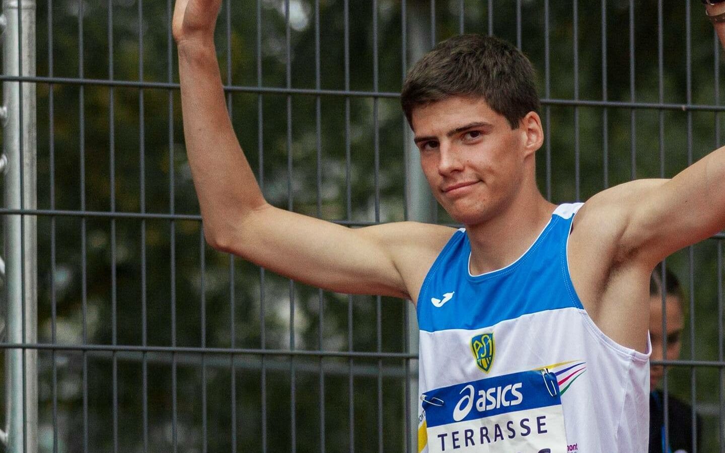 Un 400m record pour TERRASSE aux championnats Vallée du Rhône