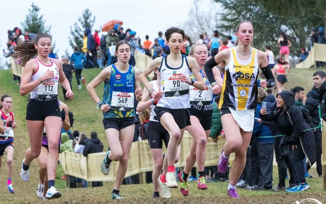 TROCELLIER et COUDERT titrés en équipe avec le CAA aux France de cross