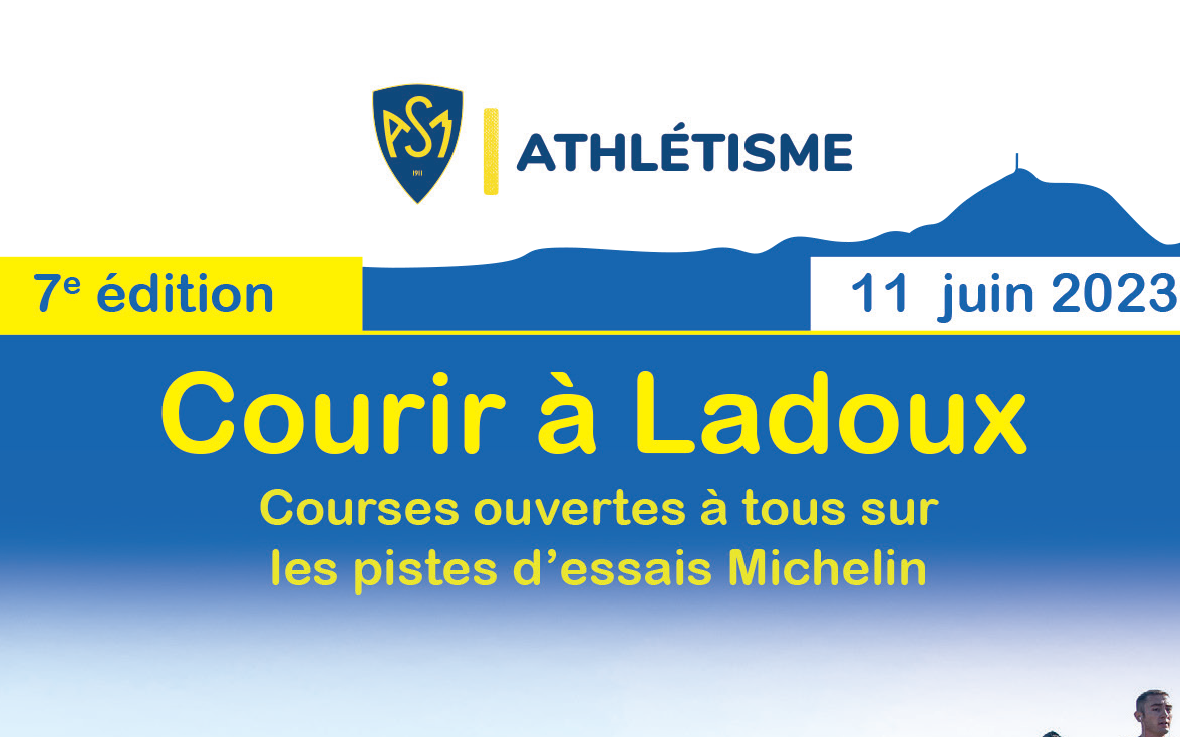 Courir à Ladoux – J-10 pour votre dossard personnalisé !