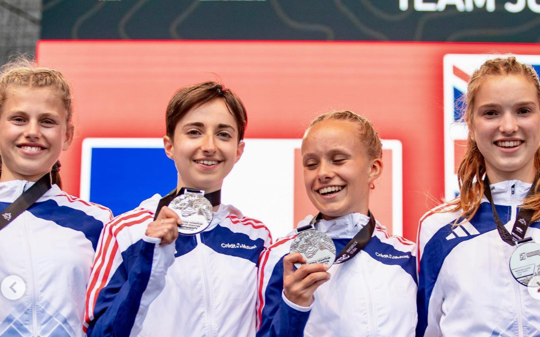 Pauline Trocellier Vice championne du monde par équipe à Innsbruck le week end dernier