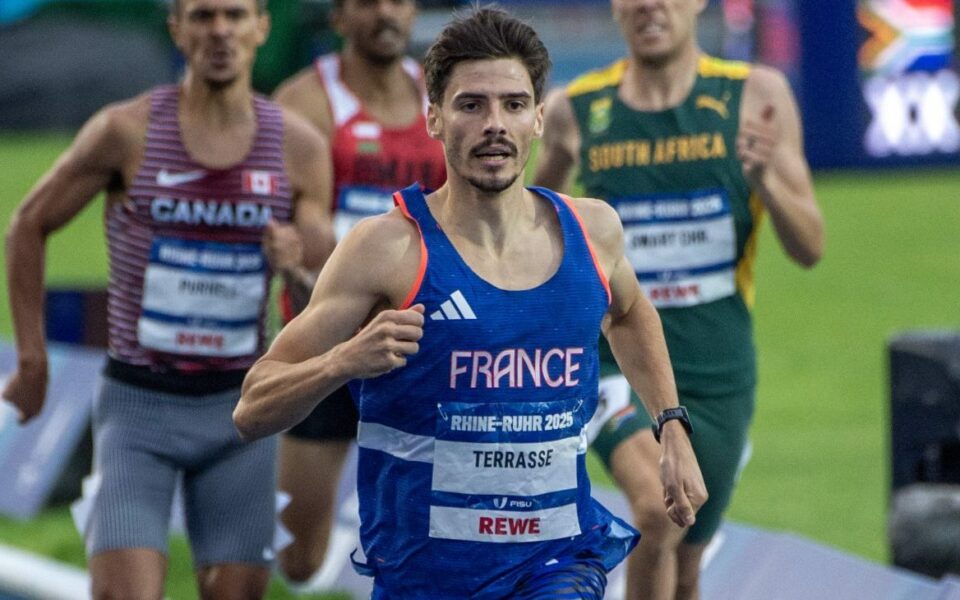 JORDAN TERRASSE : SUPERBE SAISON EN 800m !!