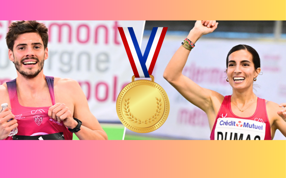 Charlotte Dumas – Jordan Terrasse : 2 asémistes champions de France à domicile !