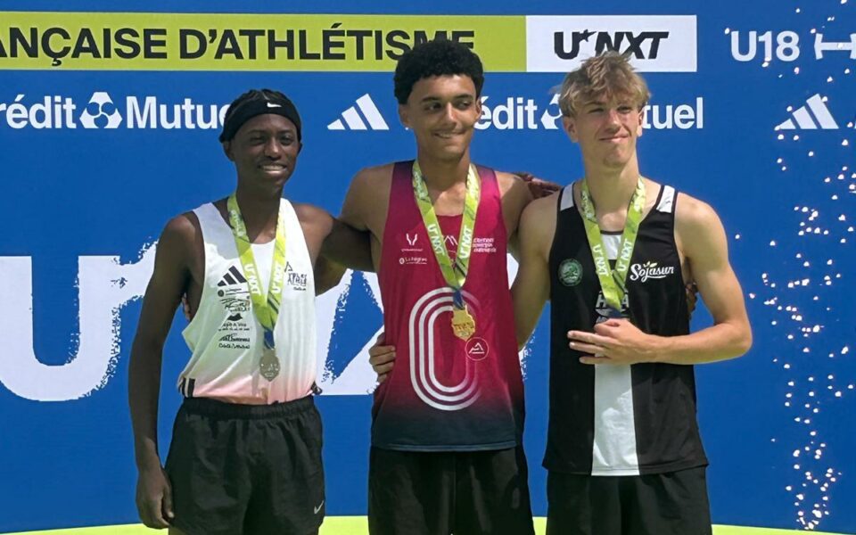 Clément Maspimby champion de France cadet sur 800 m