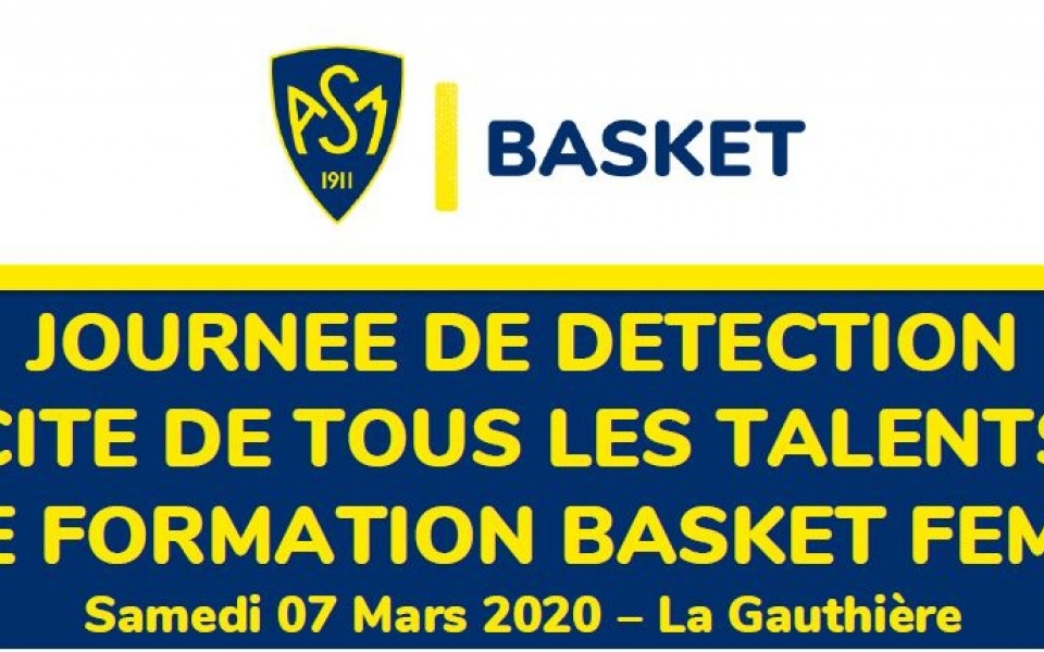 ASM Basket : Détection – Cité de tous les Talents