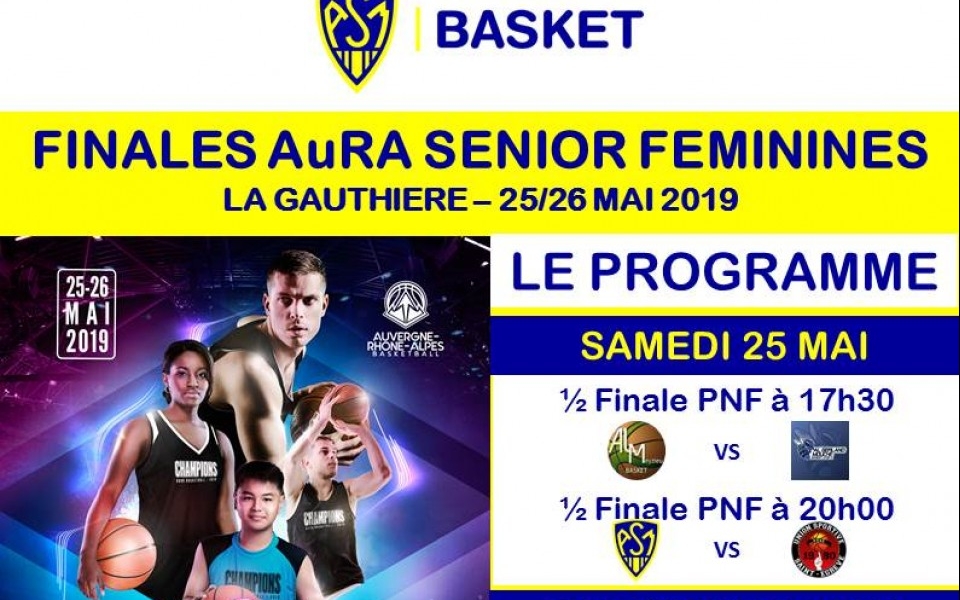 ASM Basket : Un gros weekend de Phase Finale