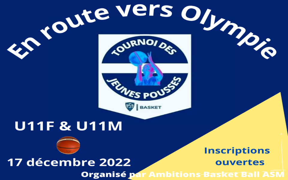 TOURNOI DES JEUNES POUSSES 2022 : SAMEDI 17 DECEMBRE 2022