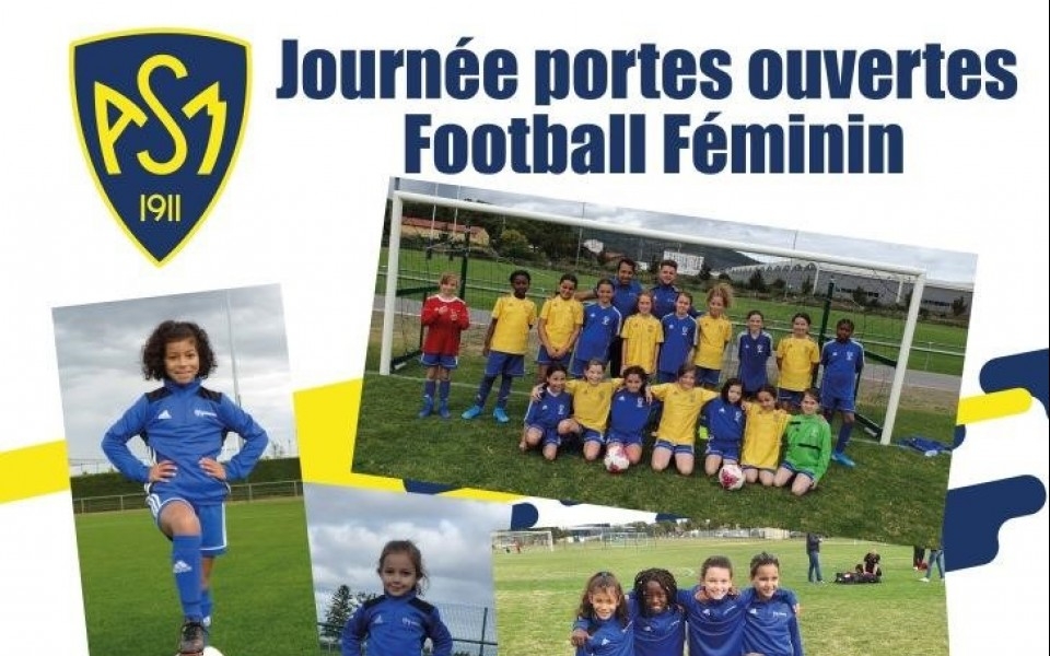 ASM FOOTBALL :Journées « portes ouvertes » Football Féminin