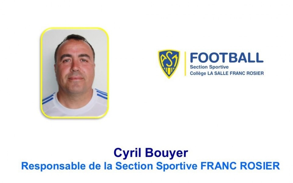 ASM FOOTBALL :Interview avec Cyril Bouyer, responsable de notre section sportive Franc Rosier