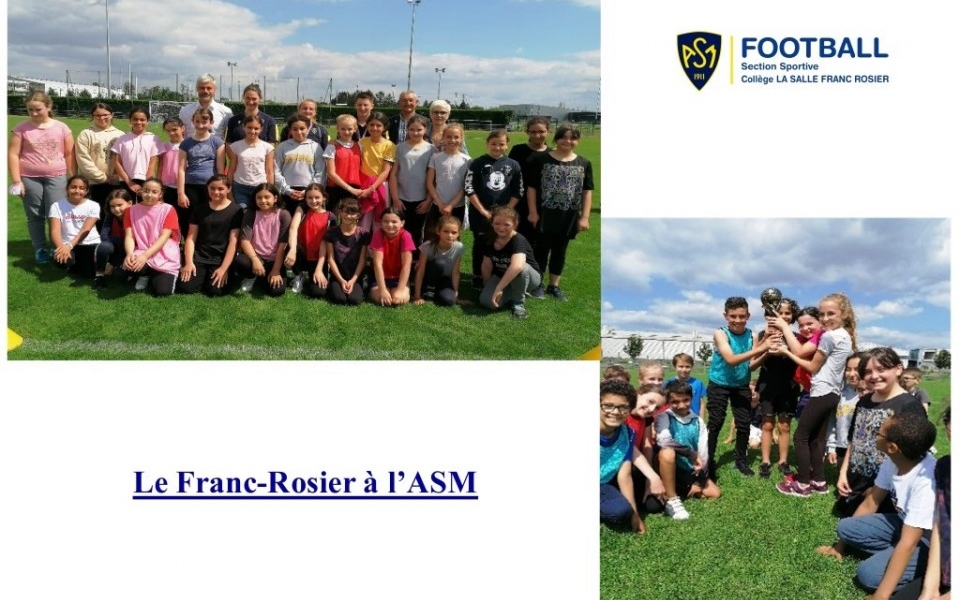 ASM FOOTBALL :Le Franc-Rosier à l’ASM