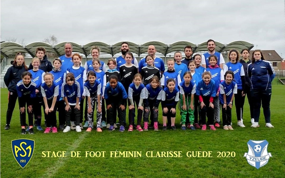 ASM FOOTBALL :STAGE DE FOOT FÉMININ CLARISSE GUEDE 2020