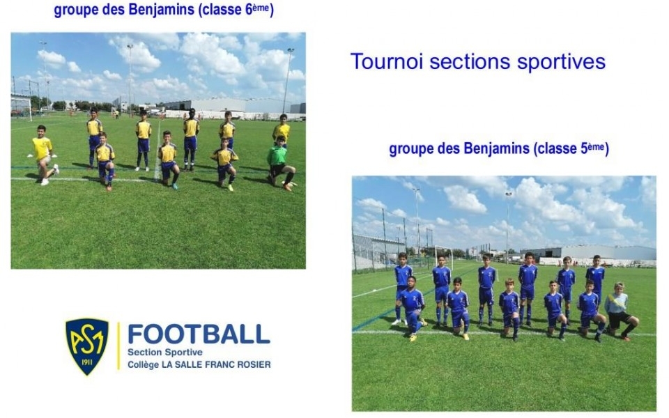 ASM FOOTBALL:TOURNOI SECTIONS  SPORTIVES