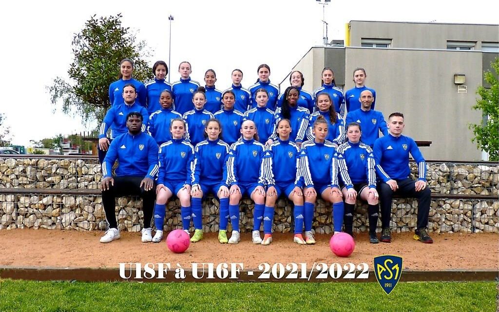 ASMFootball: Bilan du pôle féminin  Saison 2021 – 2022