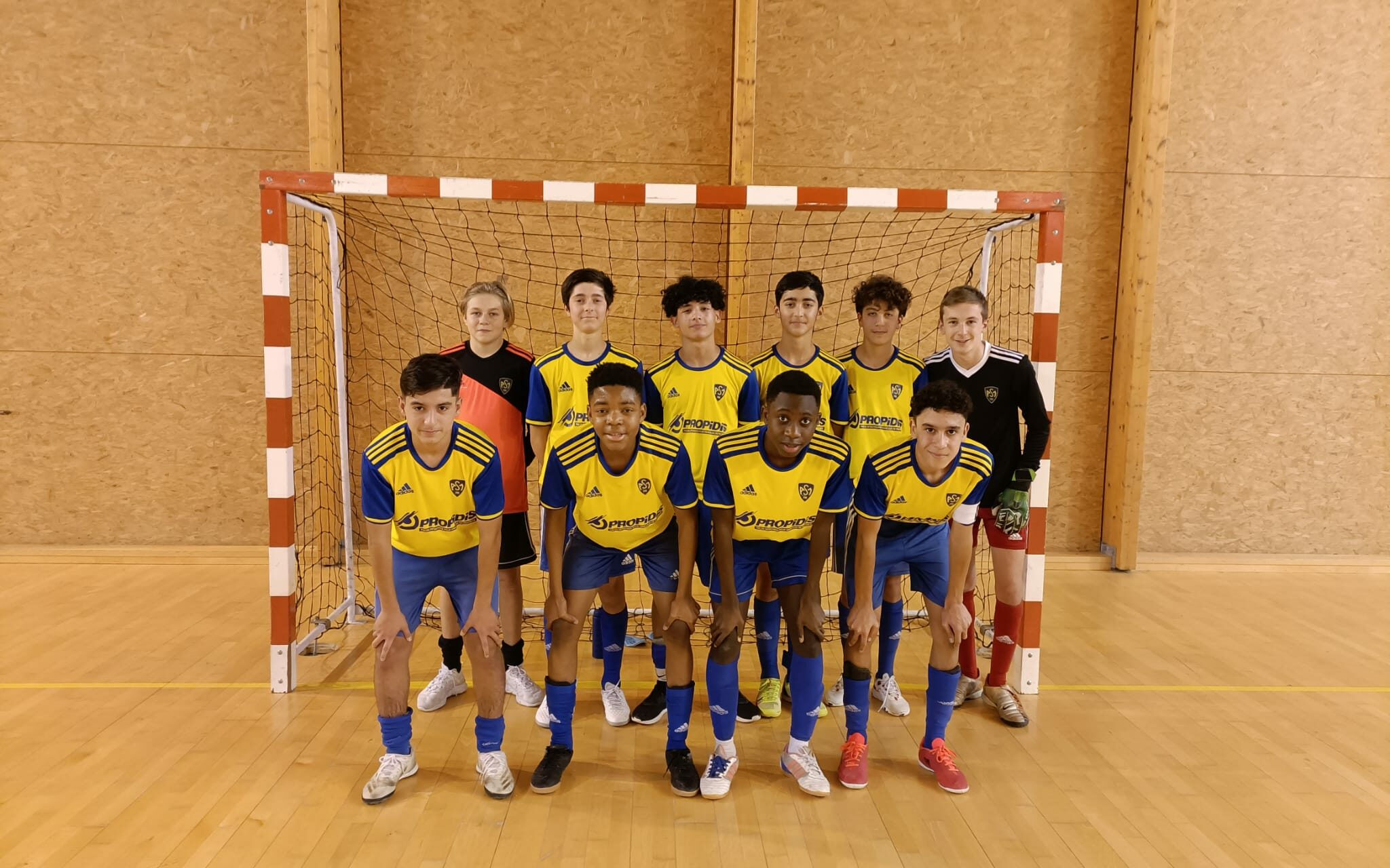 Nos U15 vainqueurs départementaux en Futsal
