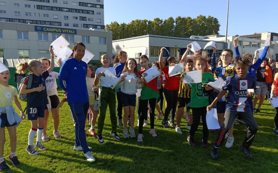 Section Franc Rosier : l’éveil des classes de primaire avec le foot !