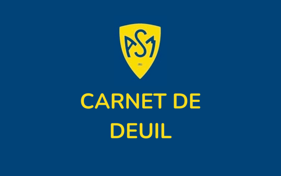 Décès d’Éric Rieutort, ancien dirigeant du club.