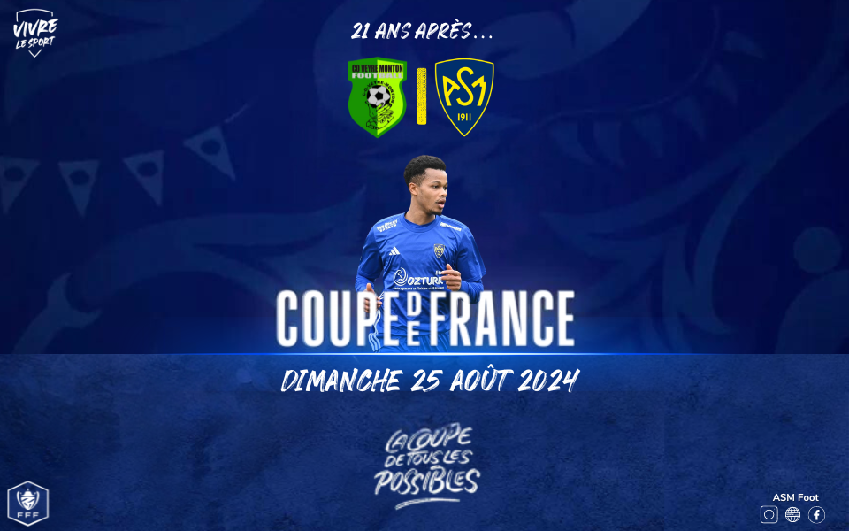 L’AS Montferrand de retour en Coupe de France 21 ans après !
