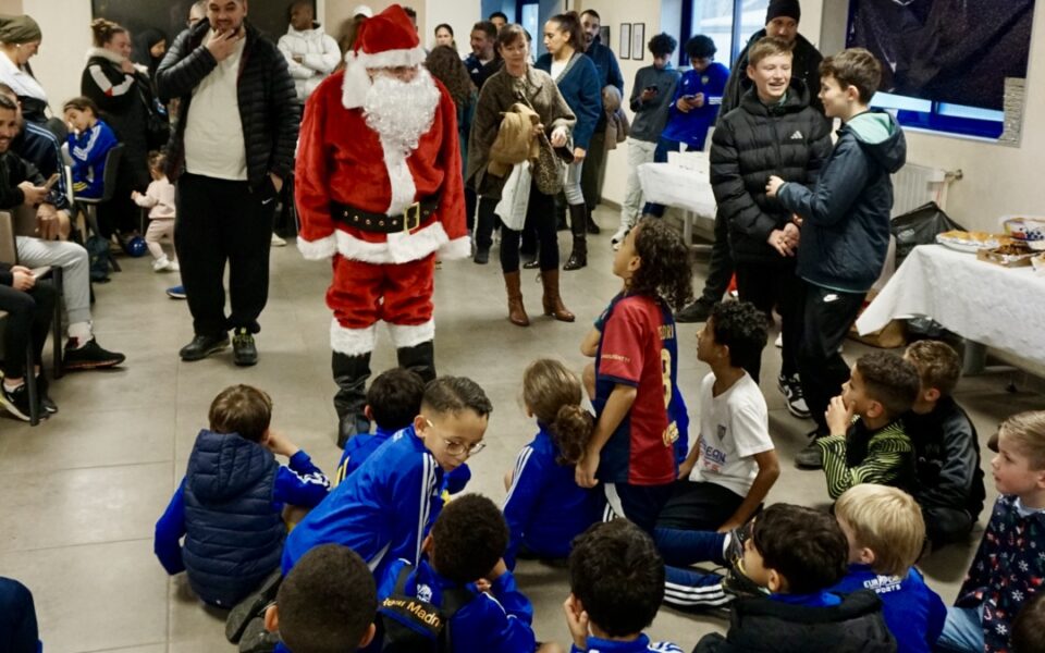 Arbre de Noël du club pour les U6, U7 et U8