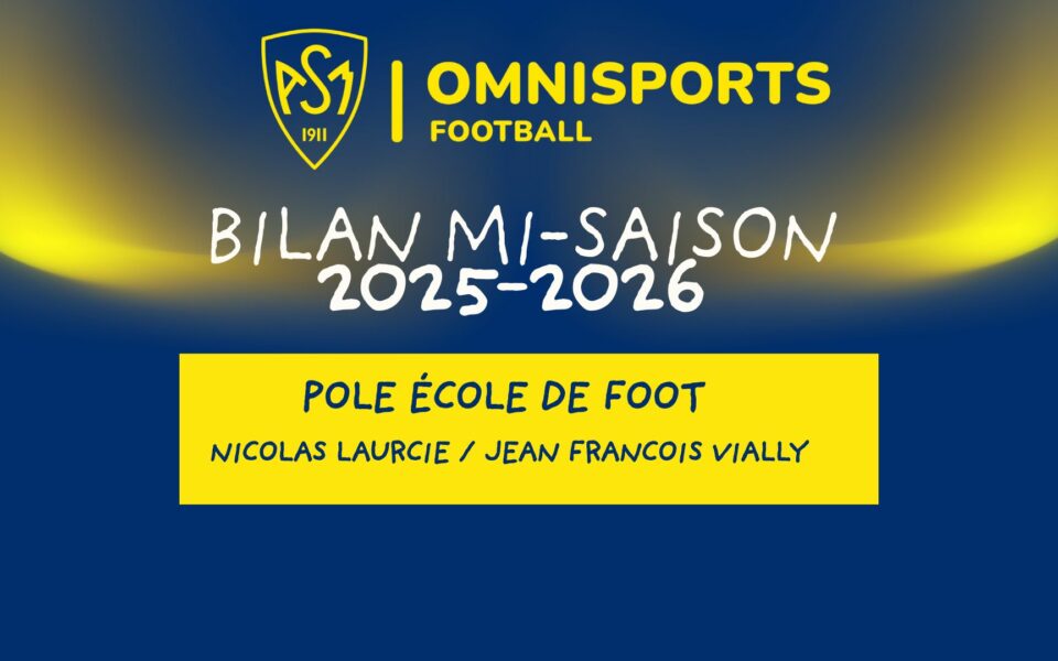 Bilan mi-saison 2025/2026 – Ecole de foot