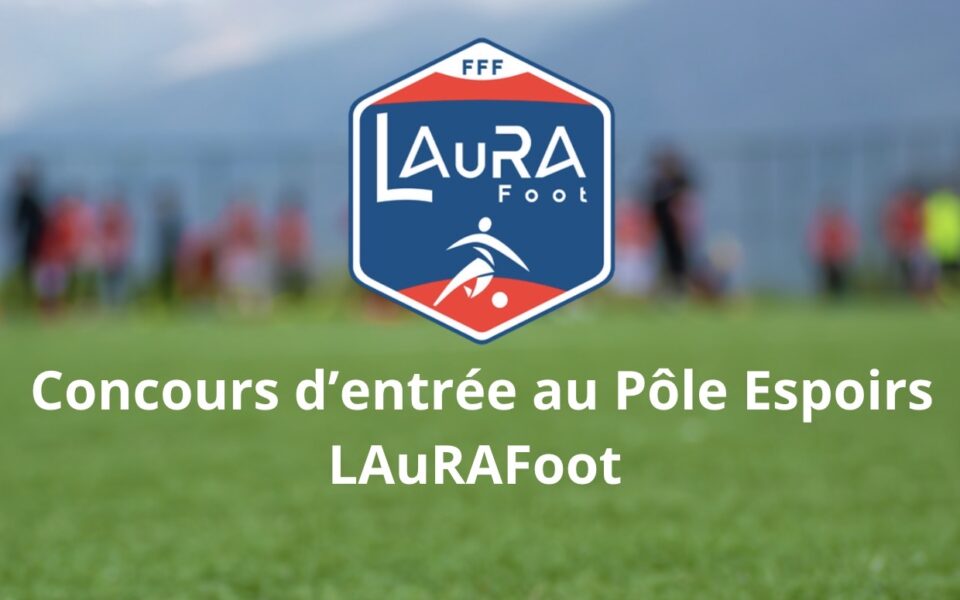 Convocations au concours d’entrée du Pôle Espoir – Saison 2026/2027