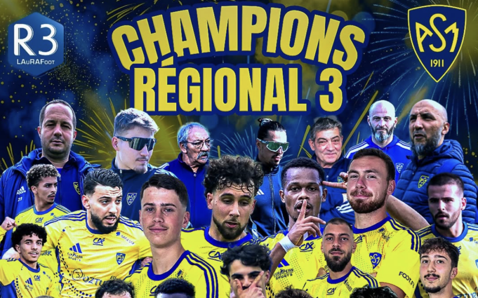 Nos seniors R3 : Champions au terme d’une saison remarquable