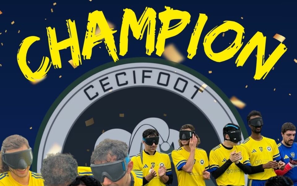 Clermont Joker’s Cécifoot champions et promus en Première Division