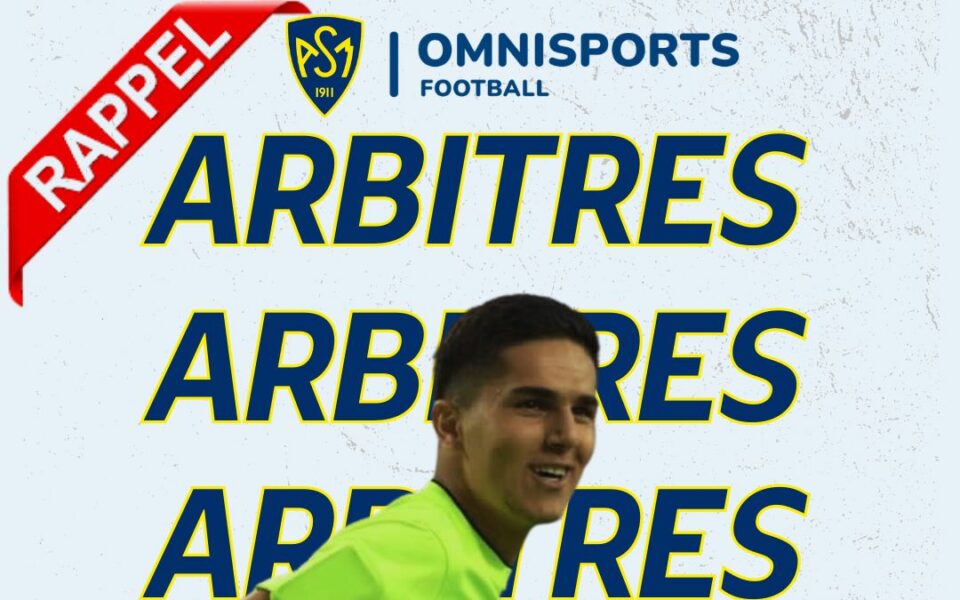 Recrutement d’arbitres seniors
