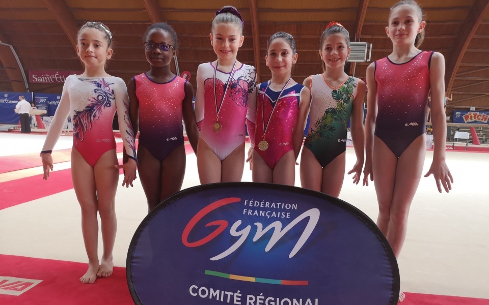 ASM Gym – Résultats Championnat Régional Individuel GAF Performance Nationale à St Etienne