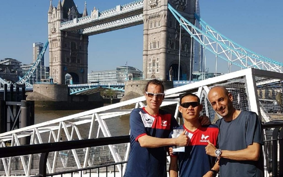 L’asémiste Nicolas Bompard à l’assaut du marathon handisport de Londres
