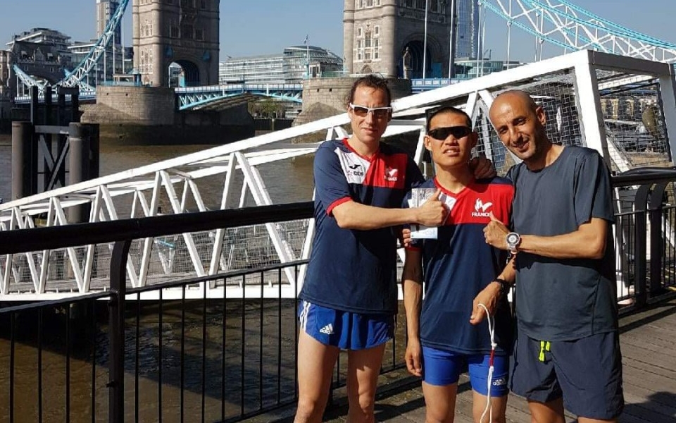 CPresse: L’asémiste Nicolas Bompard à l’assaut du marathon handisport de Londres le 28 avril