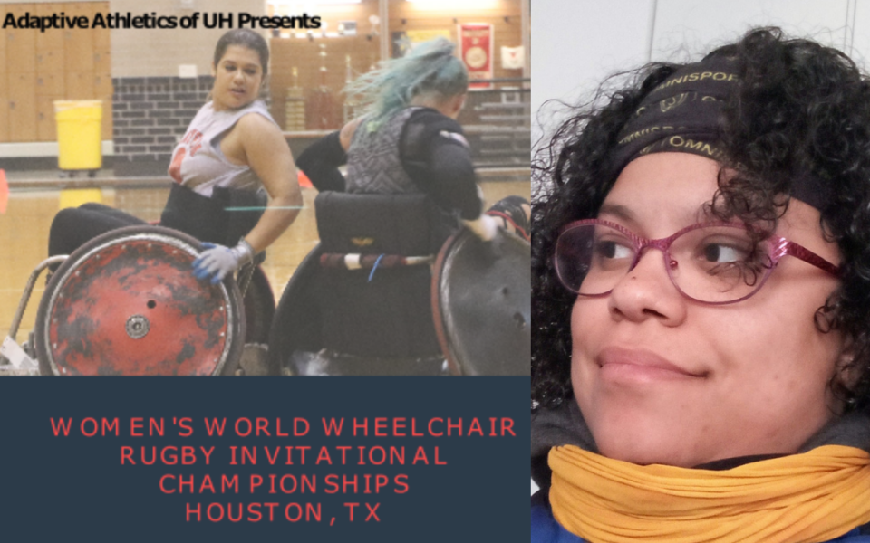 Orane BROUILLET participe à la compétition internationale de rugby fauteuil à Houston au Texas !