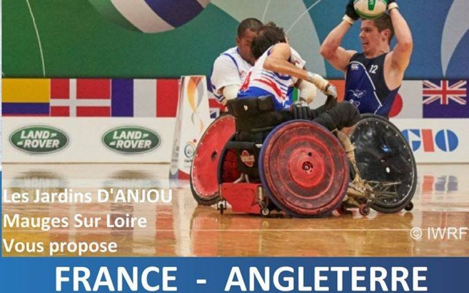 L’équipe de France de rugby fauteuil en stage ce week-end !
