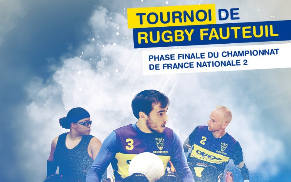 Phase finale du championnat de France de rugby fauteuil Nationale 2 à Clermont !