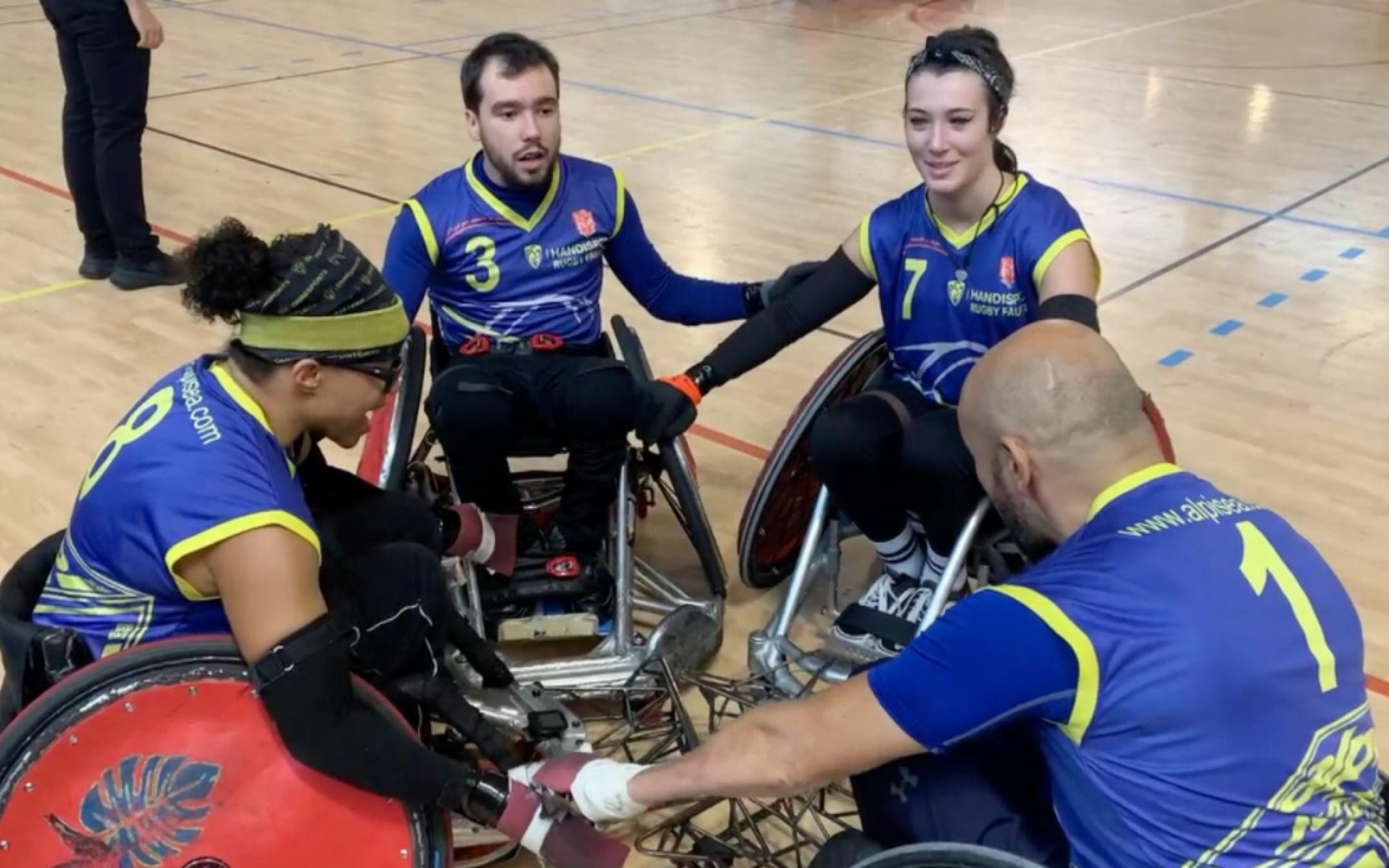 L’équipe de rugby fauteuil se qualifie pour le Championnat de France de Nationale 2 !