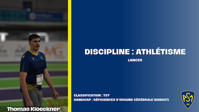 Thomas Kloeckner - ASM Athlétisme Handisport