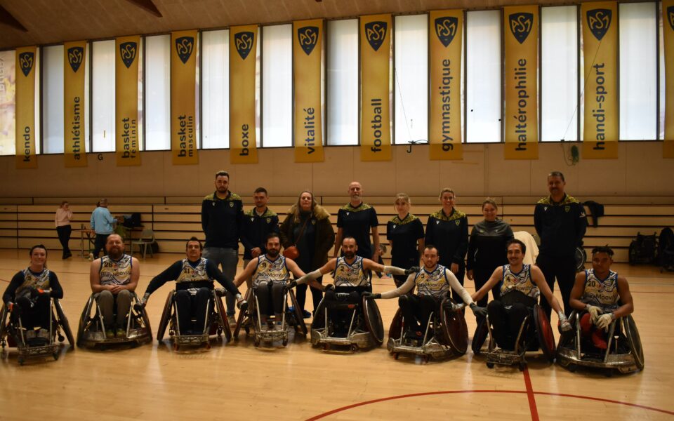 Le championnat de N2 de rugby fauteuil se poursuit à Bourgoin Jallieu !