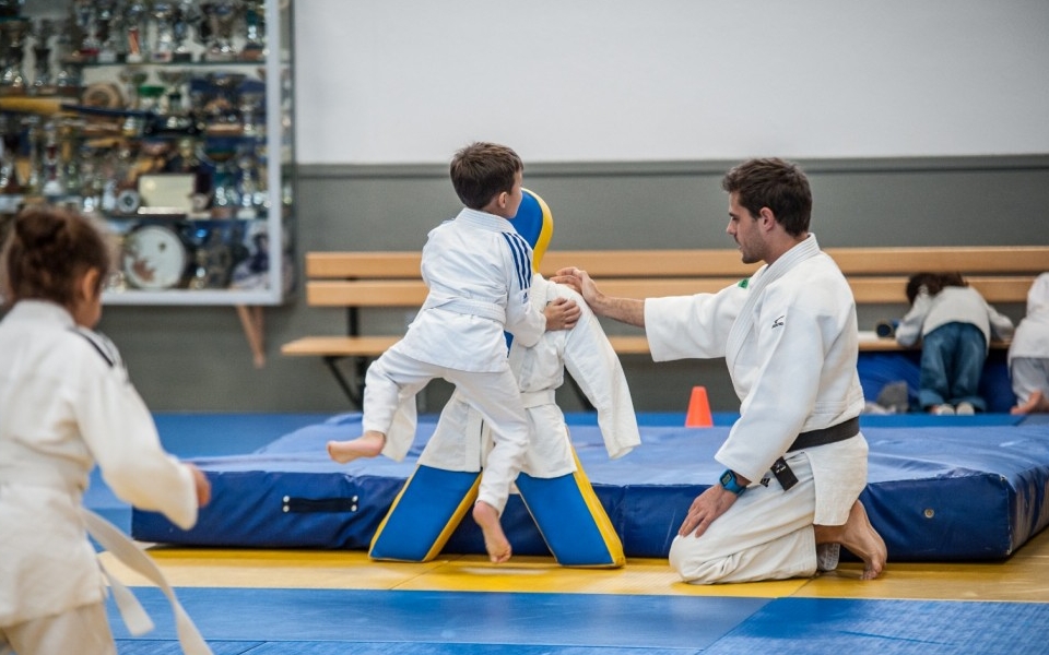 Baby judo : un éveil corporel