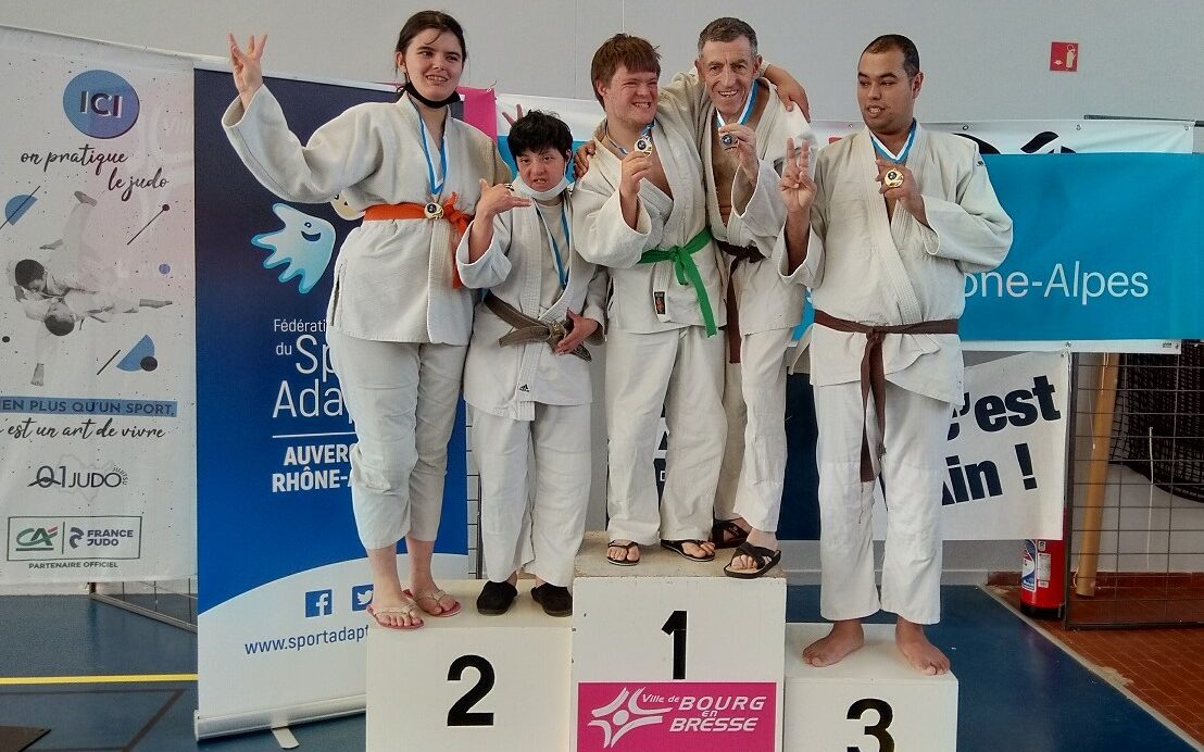 Sanaa, Maeva, Issam et Louis qualifiés pour les Championnats de France judo sport adapté