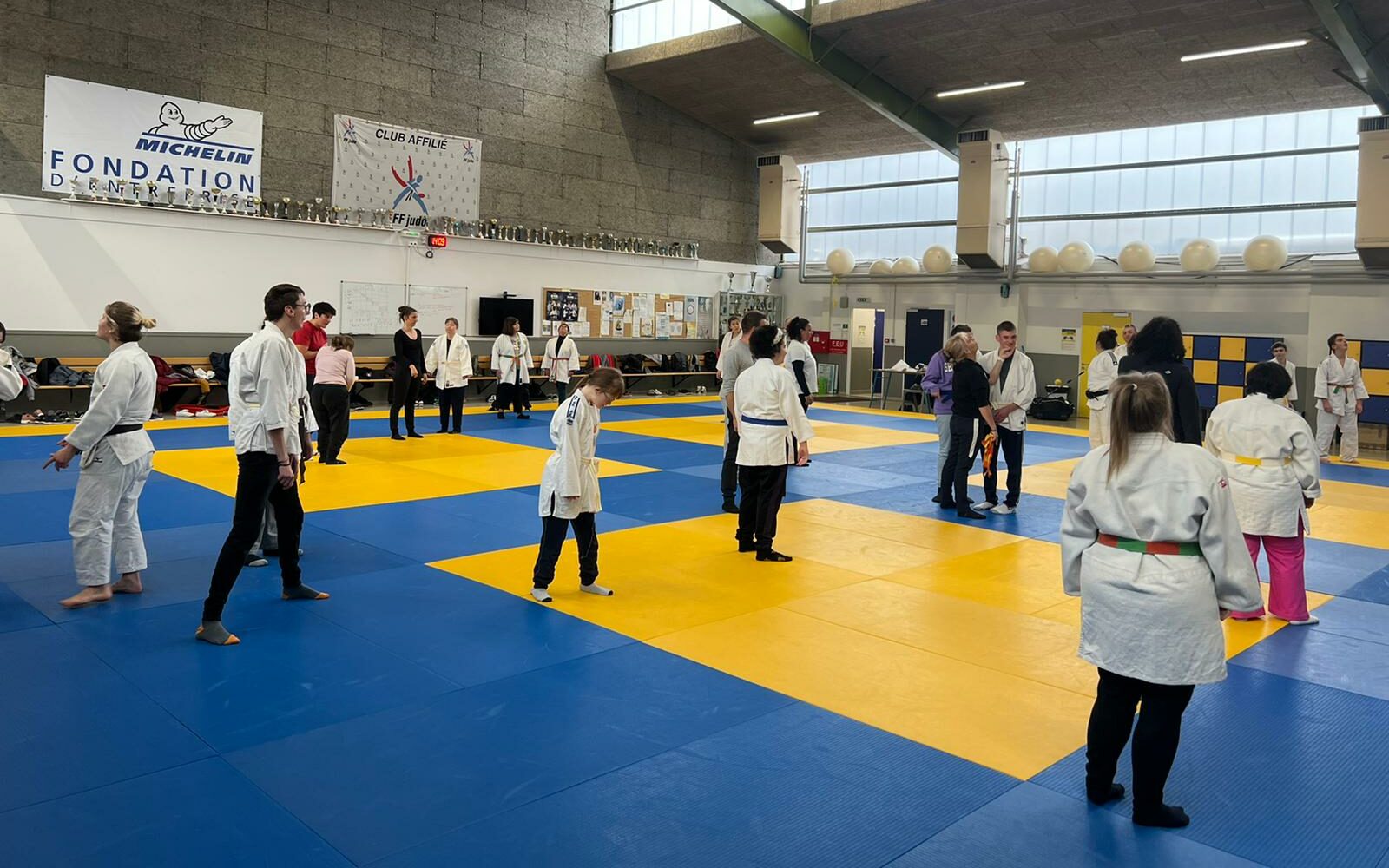 Découverte du Para judo pour des personnes en situation de handicap