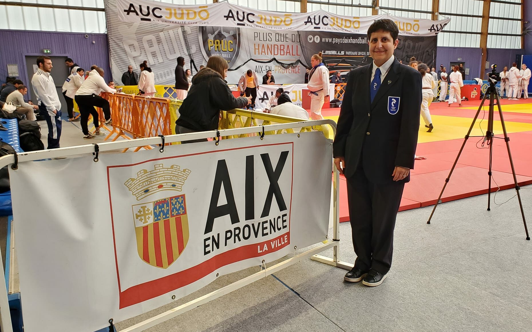 Christelle au tournoi international d’Aix-en-Provence