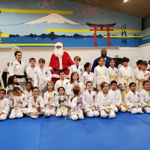 Noël 2022 Cours commun judo enfants
