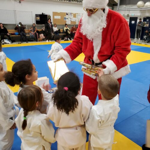 Noël 2022 Cours commun judo enfants