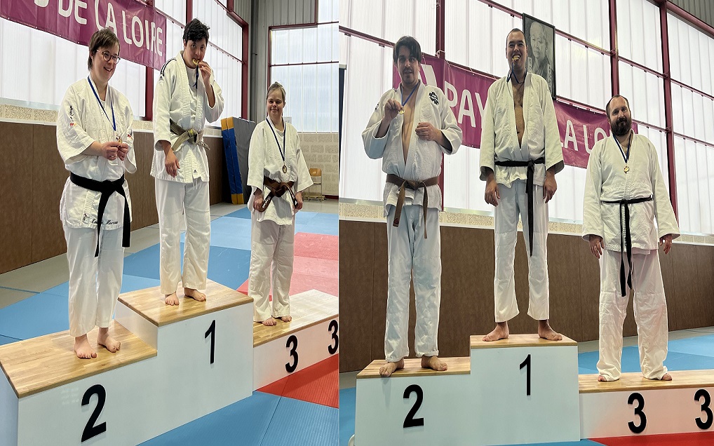 4 qualifiés aux championnats de France de Para Judo Adapté