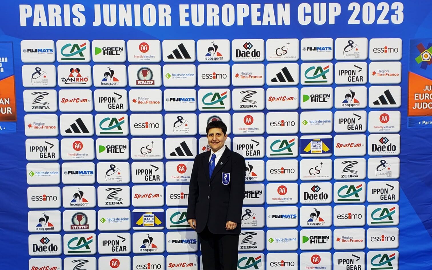 Christelle présente à la Coupe d’Europe juniors à Paris