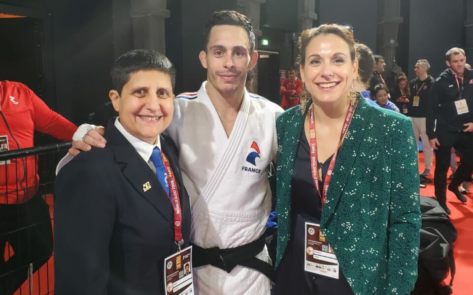 Céline, Christelle & Kévin présents au Paris Grand Slam 2024 !