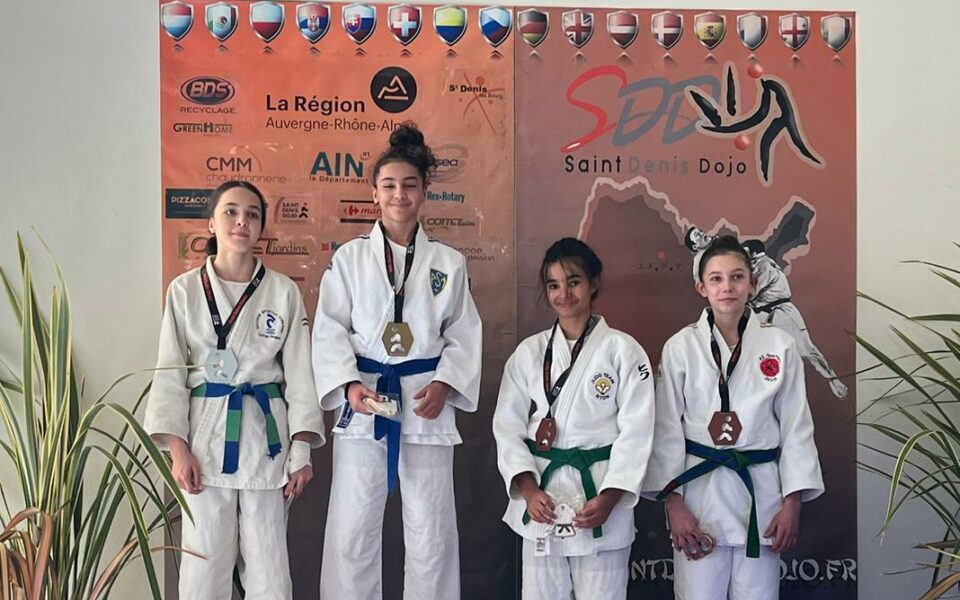 Ikram en OR et Hestrie en Bronze à l’Open International de Bresse !