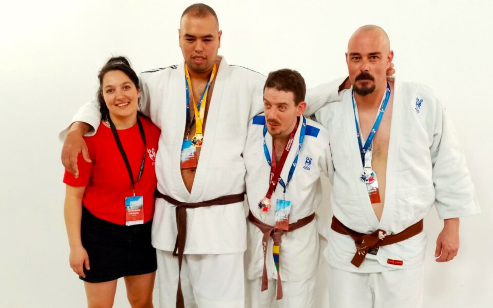 YSAM : CHAMPIOOOON de France en para judo Adapté 🏆