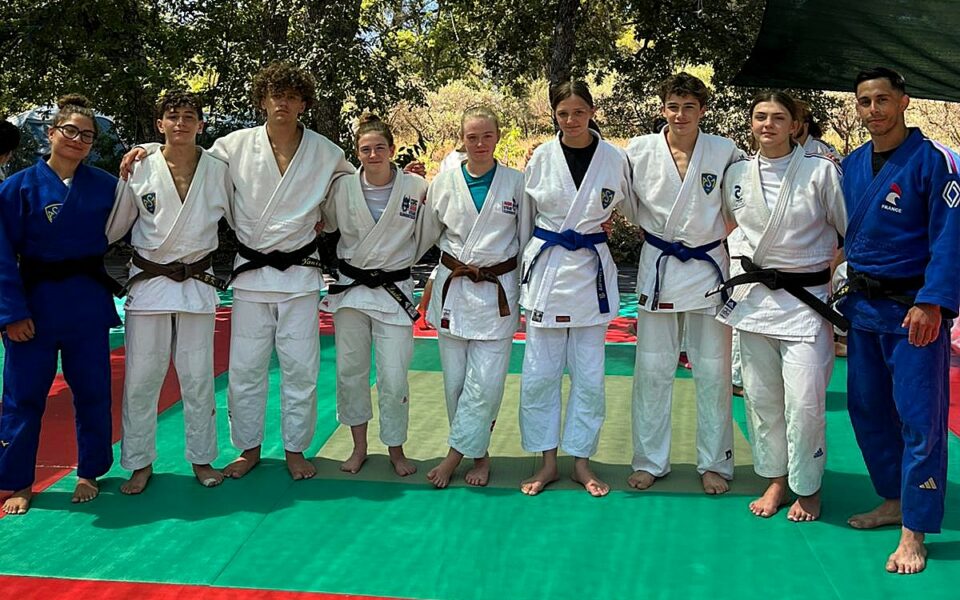 Nos judokas sont en stage pendant que beaucoup de sportifs se reposent !