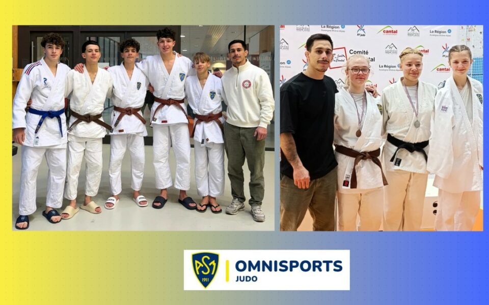 Margaux, Léanne, Jules & Mathys médaillés aux Interdépartementaux à Saint Flour !