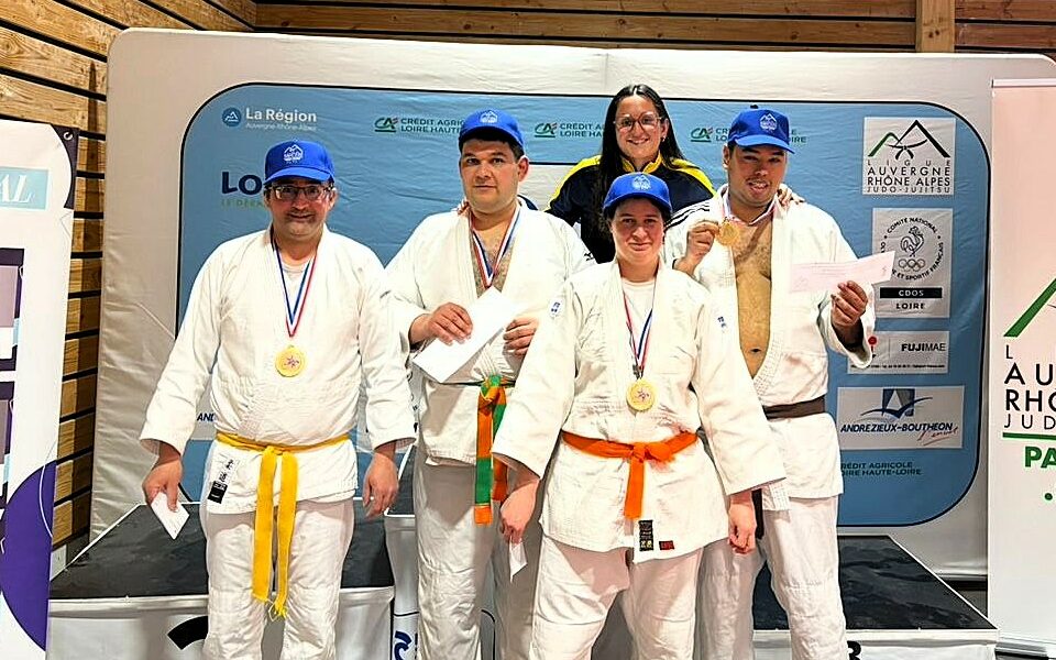 Para Judo Adapté : les ASMistes brillent au Championnat Régional !